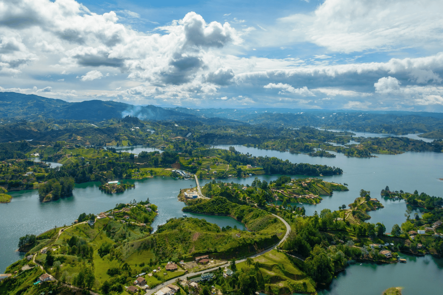 Guatapé, Antioquia, Colombia viewpoint